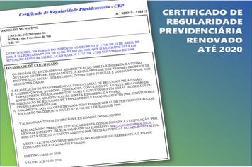 RENOVAÇÃO DE CERTIFICADO CRP