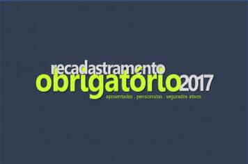 APOSENTADOS, PENSIONISTAS E SEGURADOS ATIVOS DO IPRESF DEVEM REALIZAR O RECADASTRAMENTO OBRIGATORIO DE 2017