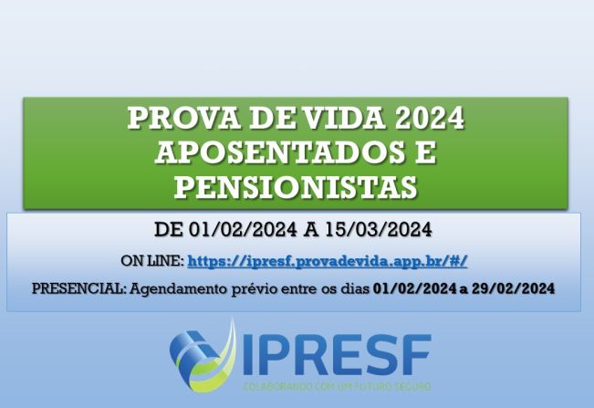 PROVA DE VIDA 2024